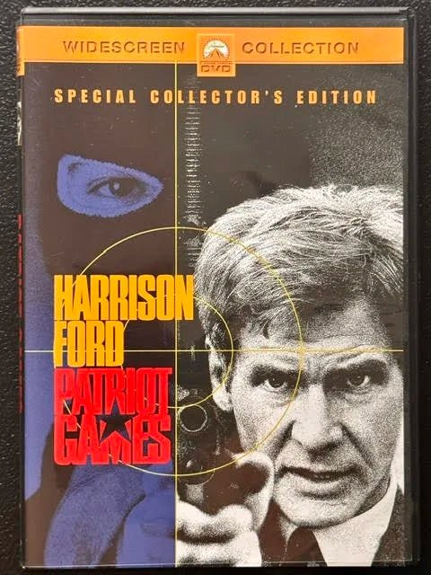 Patriot Games – Special Collector’s Edition (DVD, Paramount Pictures) - Maple City Music