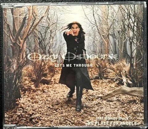 Ozzy Osbourne – Gets Me Through (CD, Single, 2001, Epic EPC 671888 2) - Maple City Music