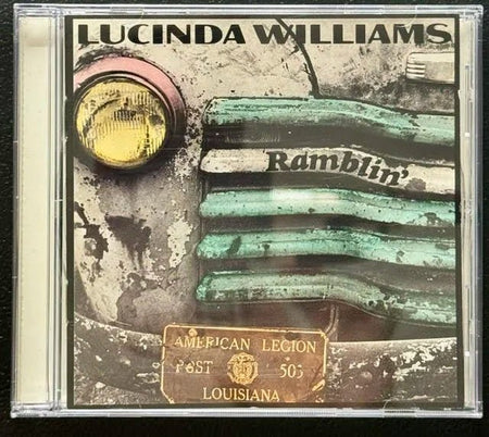 Lucinda Williams – Ramblin' (CD, Reissue, Remastered, Smithsonian Folkways CD SF 40042) - Maple City Music
