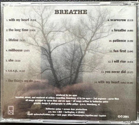 Katherine Quinn – Breathe (New) - Maple City Music
