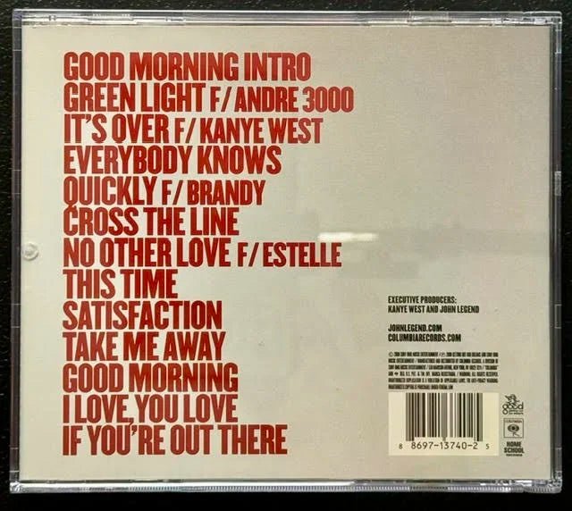 John Legend – Evolver (CD, 2008, Getting Out Our Dreams/Columbia 88697 13740 2) - Maple City Music