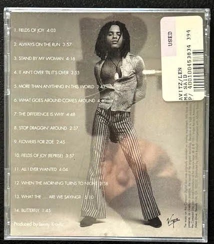 Lenny Kravitz – Mama Said (Used) - Maple City Music