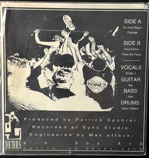 Beyond Reason – It's Just Begun (Vinyl, 7", 1991, Youth Bus Records YB001) - Maple City Music