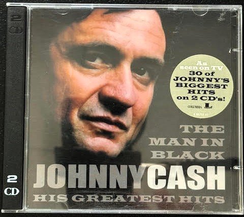 Johnny Cash – The Man In Black (His Greatest Hits) (Used) - Maple City Music