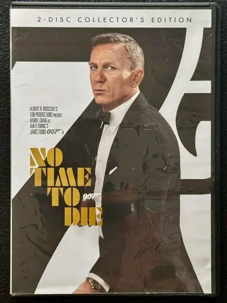 No Time to Die – 2-Disc Collector’s Edition (DVD, 2021, MGM / Universal / Warner Bros.) - Maple City Music