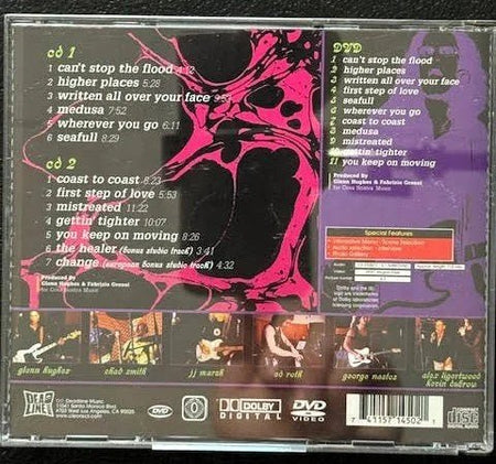 Glenn Hughes – Soulfully Live In The City Of Angels (2xCD + DVD, 2004, Deadline Music CLP-1450) - Maple City Music