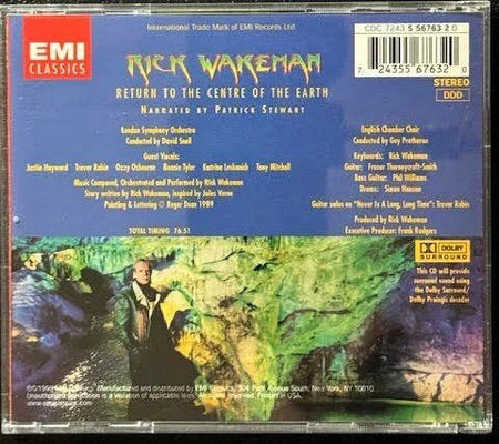 Rick Wakeman – Return To The Centre Of The Earth (Used) - Maple City Music