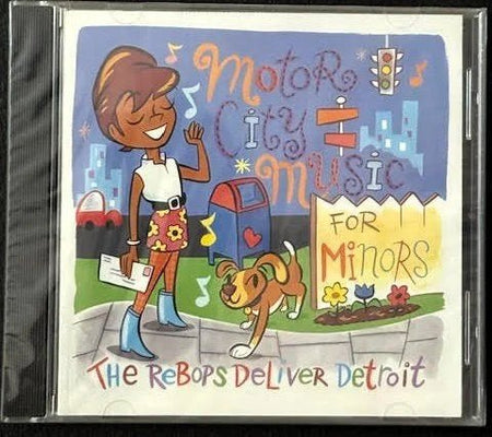 The Rebops — Motor City Music for Minors: The Rebops Deliver Detroit (New) - Maple City Music