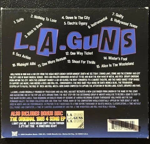 L.A. Guns – Hollywood Raw (The Original Sessions) (CD, 2004, Deadline Music CLP 1426-2) - Maple City Music