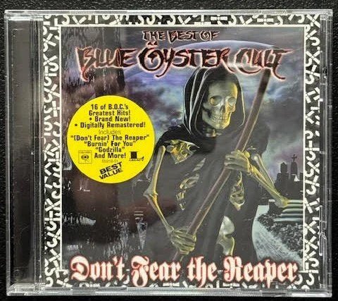 Blue Öyster Cult – Don't Fear The Reaper: The Best Of Blue Öyster Cult (CD, Compilation, 2000, Legacy CK 65918 / Columbia CK 65918) - Maple City Music