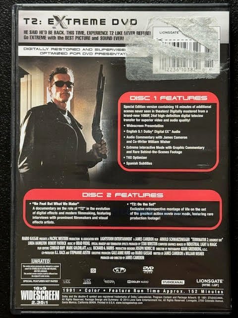 Terminator 2: Judgment Day — Extreme DVD Edition (Used) - Maple City Music