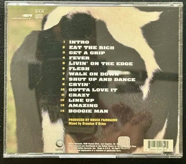 Aerosmith – Get A Grip (CD, 1993, Geffen GEFD-24455) - Maple City Music