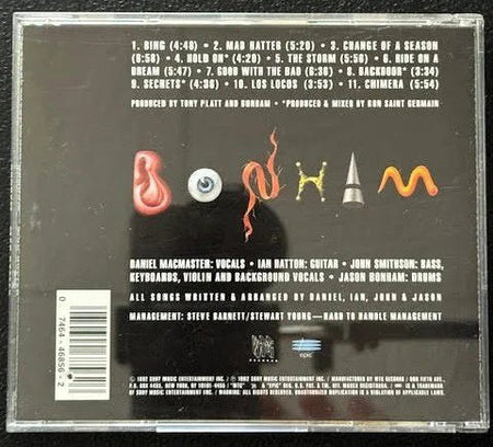 Bonham – Mad Hatter (CD, Album, 1992, Epic / WTG Records NK 46856) - Maple City Music