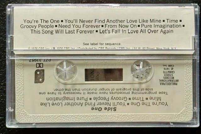 Lou Rawls – All Things In Time (Cassette, 1976, Philadelphia International Records PZT 33957) - Maple City Music