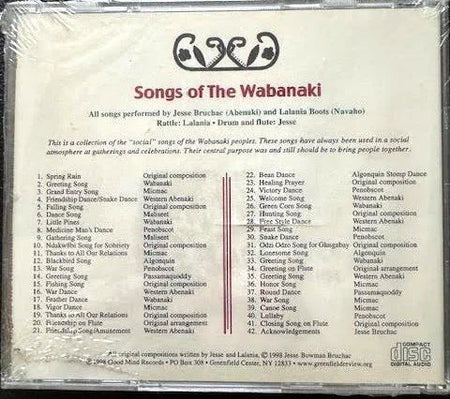 Jesse Bowman Bruchac – Songs of the Wabanaki (New) - Maple City Music