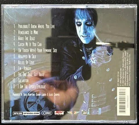 Alice Cooper – Along Came A Spider (CD, 2008, Steamhammer SPV 90602 CD Ltd.) - Maple City Music