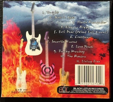 Eddie Ojeda – Axes 2 Axes (CD, 2006, Black Lotus Records BLRCD100) - Maple City Music