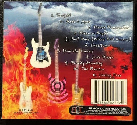 Eddie Ojeda – Axes 2 Axes (CD, 2006, Black Lotus Records BLRCD100) - Maple City Music