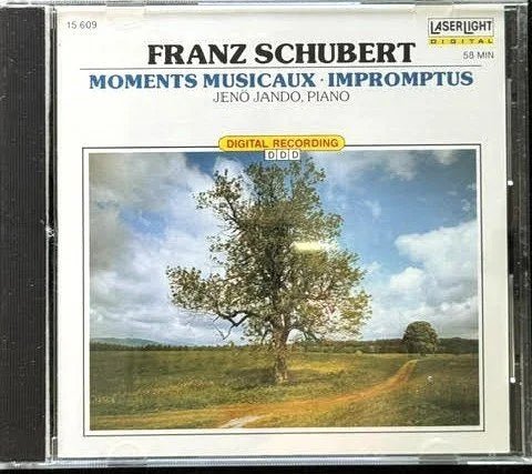 Franz Schubert – Moments Musicaux • Impromptus (CD, 1989, LaserLight Digital 15 609) - Maple City Music