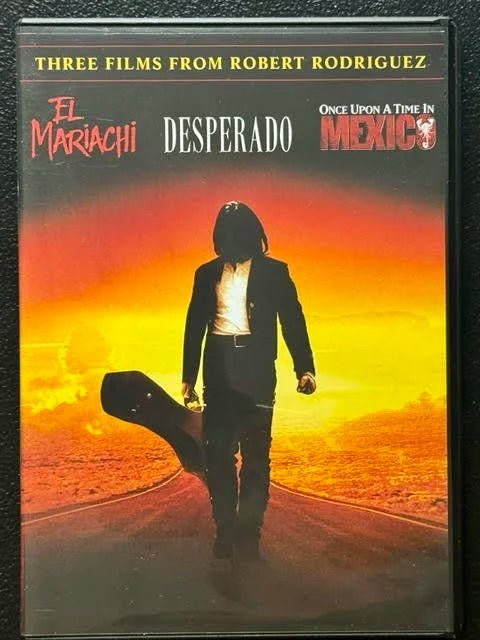 El Mariachi / Desperado / Once Upon a Time in Mexico – 3 Film Collection (DVD, Columbia Pictures / Sony Pictures) - Maple City Music