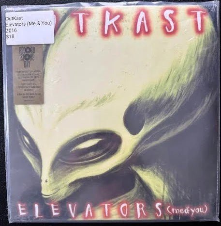 OutKast – Elevators (Me & You) (10", Record Store Day, Limited Edition, Green Glow-In-The-Dark, 2016, Legacy 88875195521) - Maple City Music