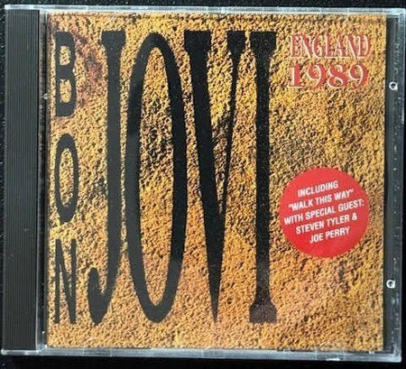 Bon Jovi – England 1989 (CD, Unofficial Release, Reissue, 1994, Live Storm LSCD 51123) - Maple City Music