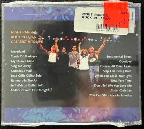 Night Ranger – Rock In Japan Greatest Hits Live (Used) - Maple City Music