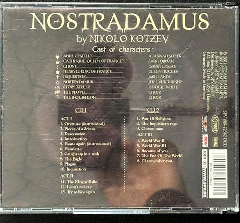 Nikolo Kotzev – Nikolo Kotzev's Nostradamus (Used) - Maple City Music