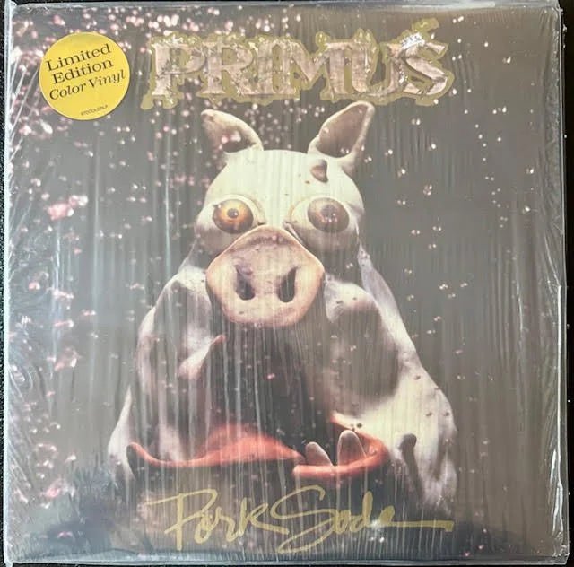 Primus – Pork Soda (Metallic Gold 2xLP, 2019, Interscope B0026366-01) - Maple City Music