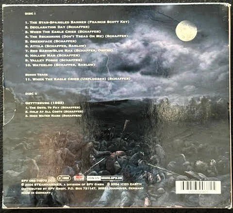 Iced Earth – The Glorious Burden (2xCD, Limited Edition Digipak, 2004, SPV / Steamhammer SPV 092-74970 DCD) - Maple City Music