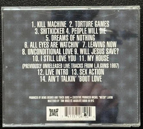Tracii Guns – Killing Machine (CD, 1999, Deadline Music CLP 0610-2) - Maple City Music