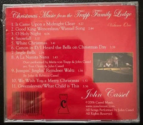 John Cassel – Christmas Music from the Trapp Family Lodge (Volume One) (New)ry - Maple City Music