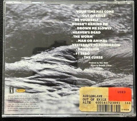 Audioslave – Out Of Exile (CD, Album, Stereo, 2005, Interscope Records / Epic B0004603-02) - Maple City Music