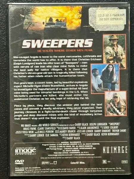 Sweepers (DVD, 1998, Nu Image / Lionsgate) - Maple City Music