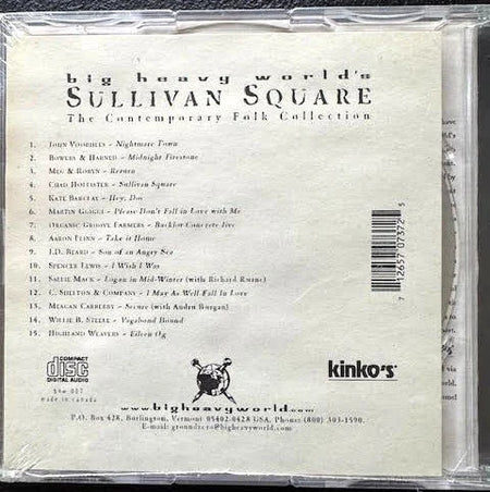 Big Heavy World – Sullivan Square: The Contemporary Folk Collection (CD, 1997–1998, Big Heavy World) - Maple City Music