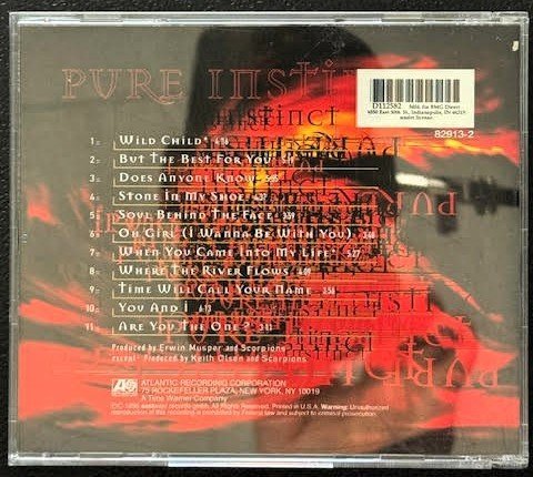Scorpions – Pure Instinct (Used) - Maple City Music