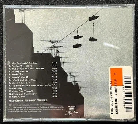 Fun Lovin' Criminals – Come Find Yourself (CD, 1996, EMI CDP535703) - Maple City Music