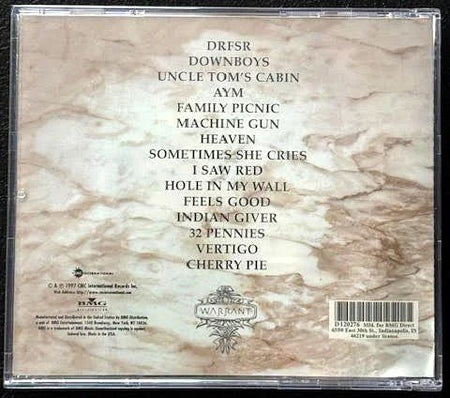 Warrant – 86-97 Live (Used) - Maple City Music