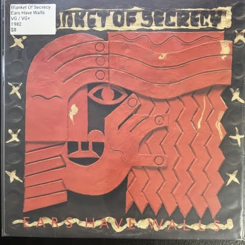 Blanket Of Secrecy – Ears Have Walls (Vinyl LP, 1982, Warner Bros. Records 9 23722-1 / 1-23722, US Specialty Pressing)