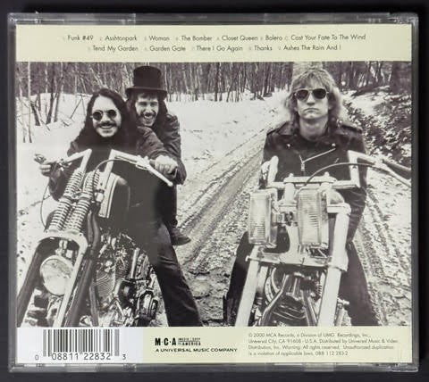 James Gang – Rides Again (CD, 2000, MCA Records 088 112 283-2, Remastered Reissue)
