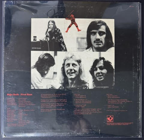 Babe Ruth – First Base (Vinyl, LP, Album, Winchester Pressing, 1973, Harvest)