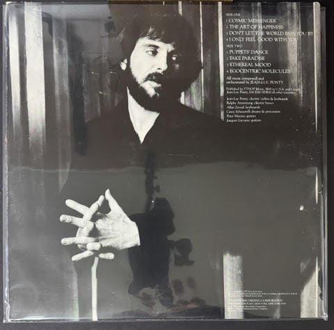 Jean-Luc Ponty – Cosmic Messenger (LP, 1978, Atlantic SD 19189, Presswell Pressing, Sterling Sound Mastering)
