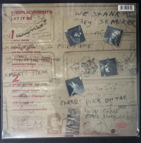 The Replacements – Let It Be (Vinyl LP, 2016, Twin/Tone Records 081227954710 / R1 773761, Reissue)