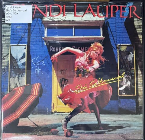 Cyndi Lauper – She’s So Unusual (LP, Album, Stereo, Pitman Pressing, 1983, Portrait FR 38930)