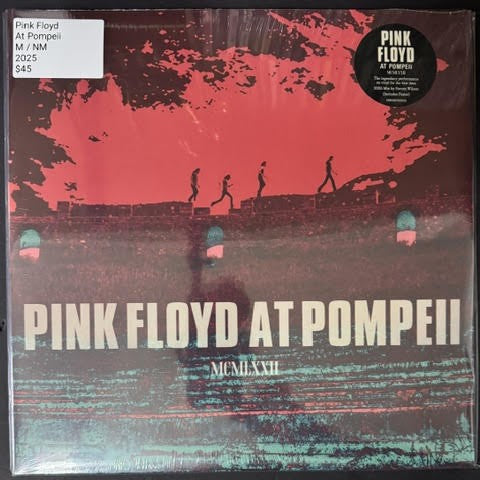 Pink Floyd – Pink Floyd At Pompeii MCMLXXII (2× Vinyl LP, 2025, Columbia / Sony Music 19802876231, 180g, Steven Wilson 2025 Remix)