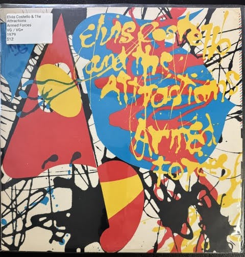 Elvis Costello And The Attractions – Armed Forces (Vinyl LP, 1979, Columbia JC 35709, US Pitman Pressing)