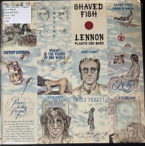 John Lennon / Plastic Ono Band – Shaved Fish (Vinyl LP, 1975, Apple SW-3421, Winchester Pressing)