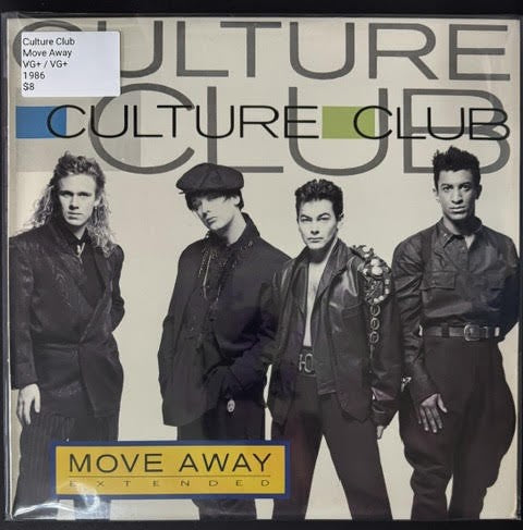 Culture Club – Move Away (Extended) (12" Vinyl Single, 1986, Epic 49 05360, Pitman Pressing)
