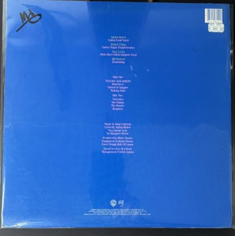 King Crimson – Beat (Vinyl, LP, 1982, Warner Bros./E.G. 23692-1, Winchester Pressing)