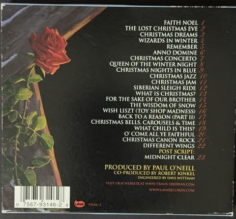 Trans-Siberian Orchestra – The Lost Christmas Eve (CD, 2004, Lava 93146-2, Slipcase and Booklet)